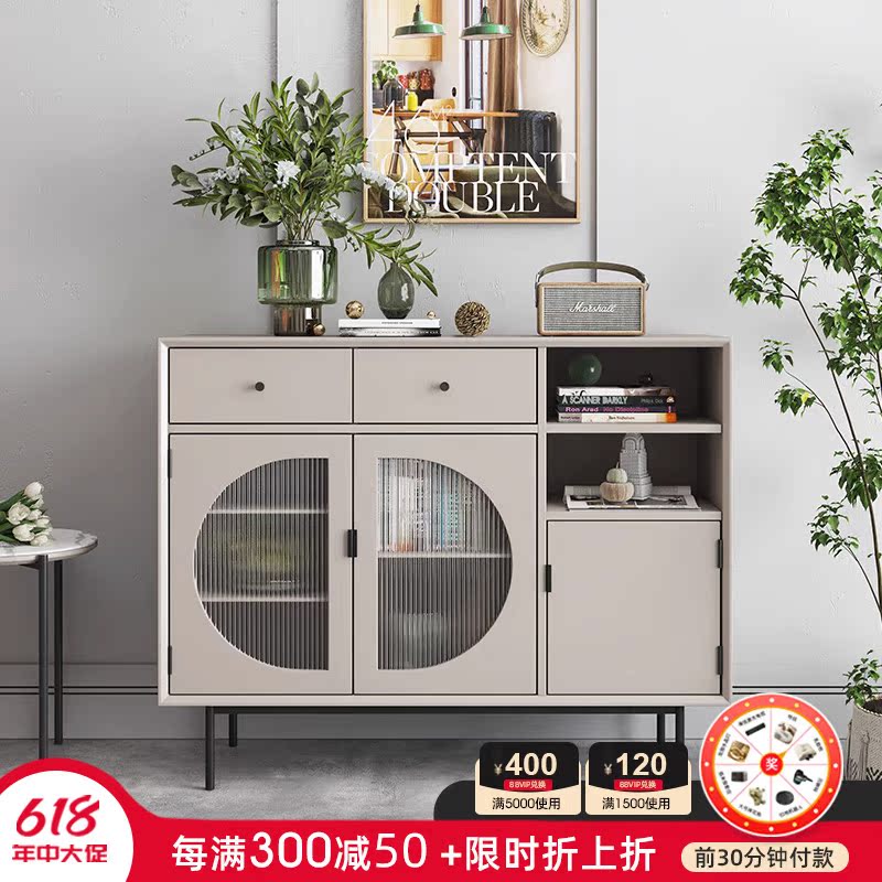 Cabinet living room against the wall home dining side cabinet modern minimalist locker restaurant wall side cabinet tea cabinet tea cabinet rock plate
