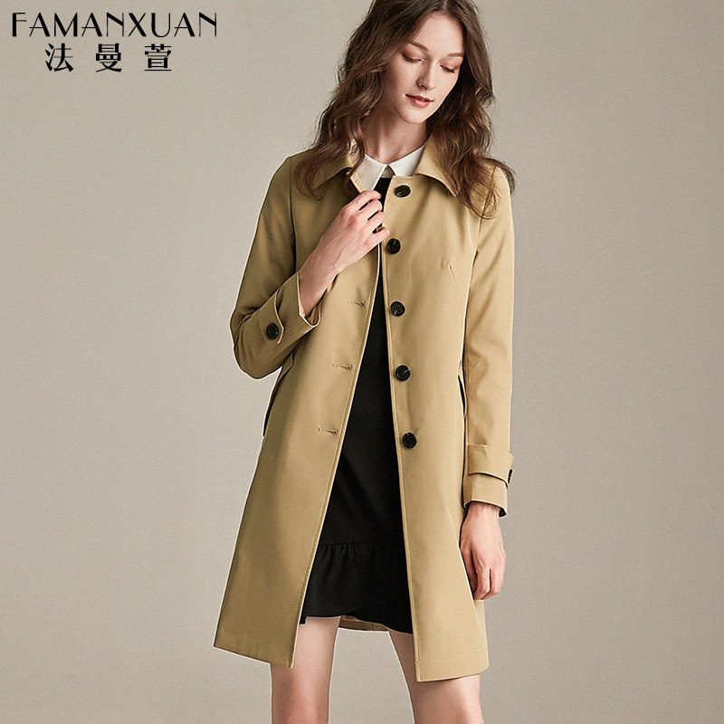 Trench pour femme en Polyester - Ref 3227272 Image 4