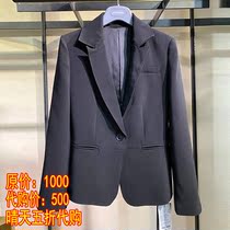 Dress Amasch Positive 2021 Autumn New Casual Black Suit Jacket Woman 5400509-249111-001