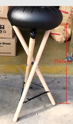 Барабанная стойка эфирная барабанная полка подлинное цвет пустого барабана, беспокойство, беспокойство, беззаботный барабанный стальный язык ручной диск