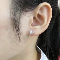 18K Gold Wedding Diamond Earrings Diamond Earrings Diamond Earrings Pendant Women Real Drill Naked Diamond Ring designated to drill ring