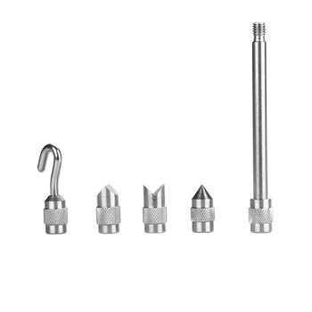 Push and pull gauge accessories hook flat concave conical probe