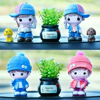 Năng lượng mặt trời hương liệu hoa xe trang trí xe nước hoa phụ kiện xe hơi sáng tạo xe cung cấp sẽ di chuyển phụ kiện trang trí xe hơi