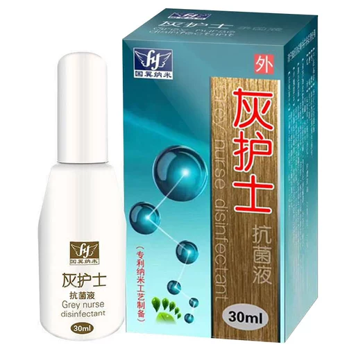 灰护士 Антибактериальная жидкость 30 мл онхомикоз о онихомикоз