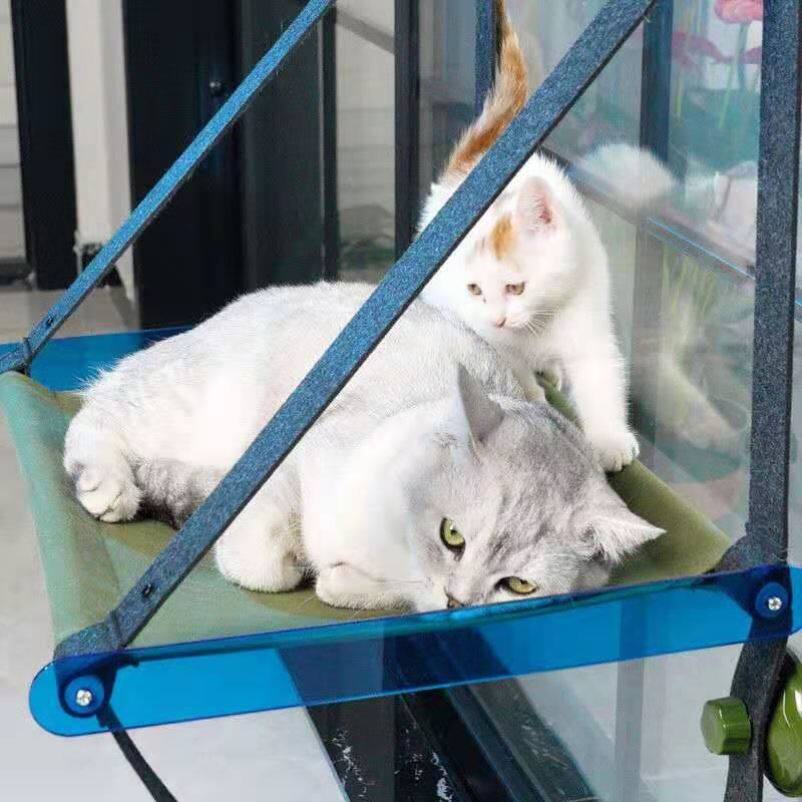 Cat hammock suction cup type glass hanging nest window sunbathing swing cat hammock nest window sill cat bed cat supplies