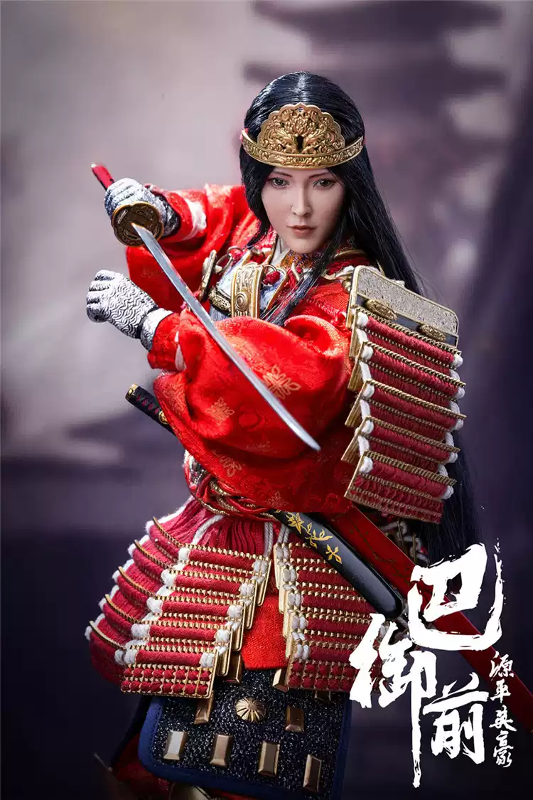 POPTOYS巴御前1/6日本美女武將源平英豪EX024成品兵人 18歲以上適用古代兵人收藏品