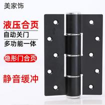 Shanyi Invisible Gate Hydraulic Buffer Closer Wooden Door Bedroom BackleBack Damping Automatic Close Door Spring