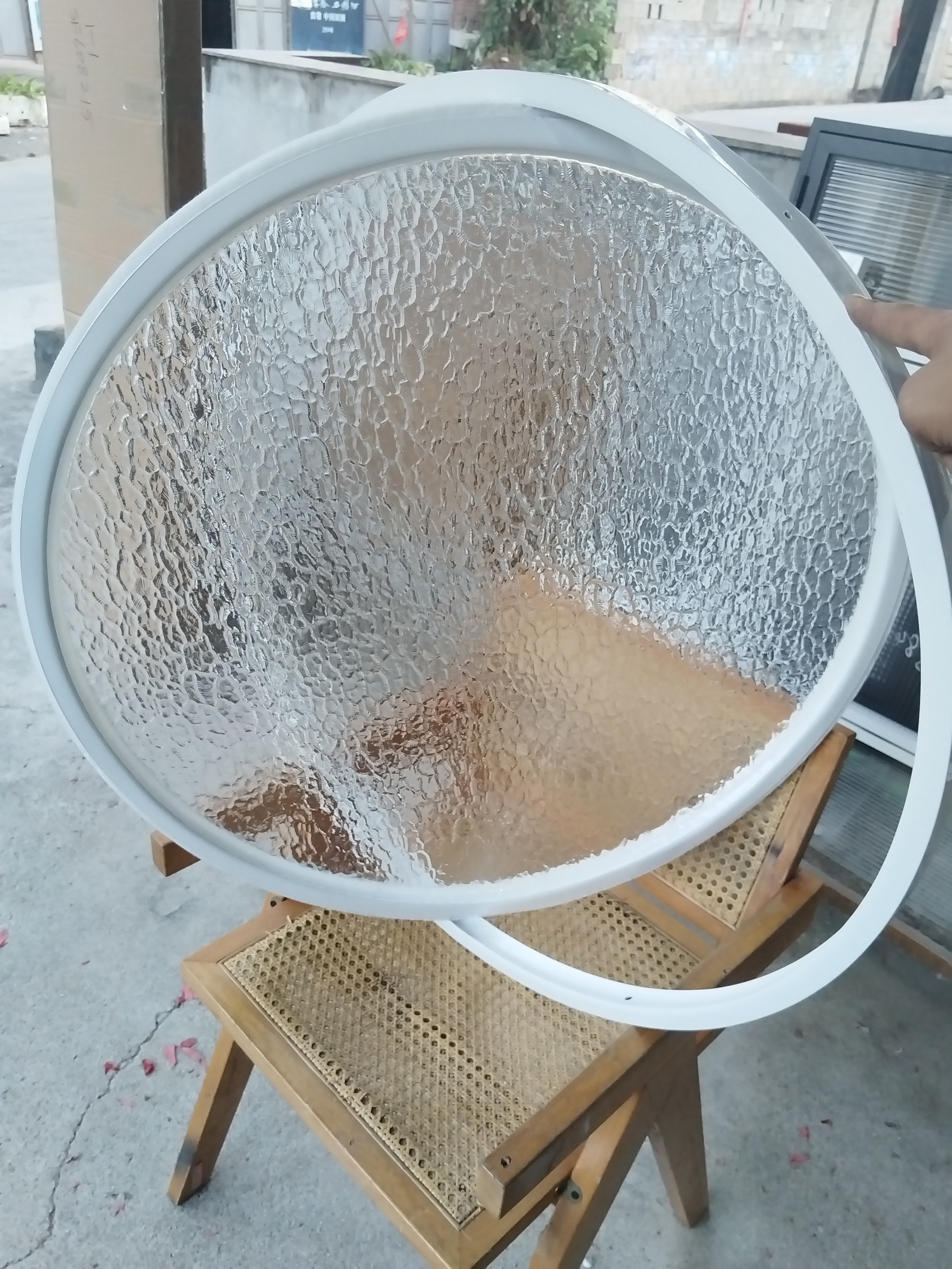 Arc-Shaped Window with Central Axis Rotation, Round Window, Moon Window, Indoor Circular Glass Window, Loft View Round Window Manufacturer