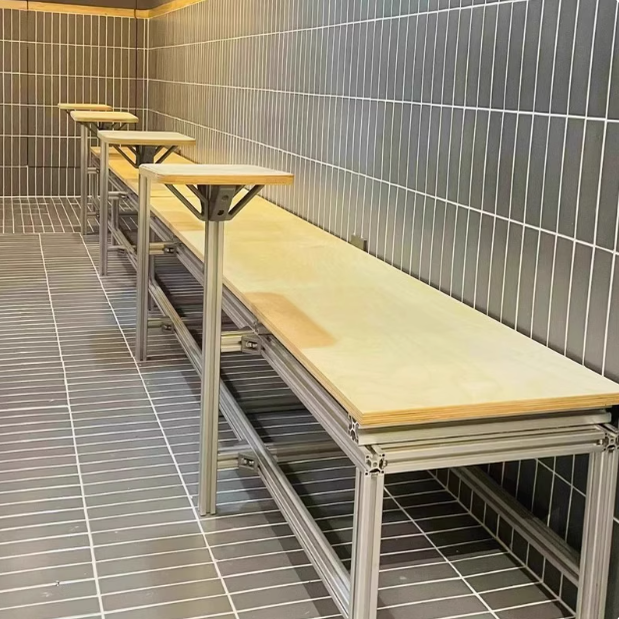 Medieval Birch Coffee Shop Tables and Chairs Commercial Catering Small Tables Cafe ins Style Square Round Table Rest Area Tables and Chairs