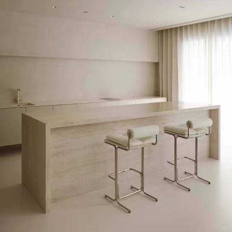 Bauhaus Bar Stool, Vintage Home-Use High Stool, Designer Creative Bar Chair, High-End Island Stool, Vintage Bar Stool