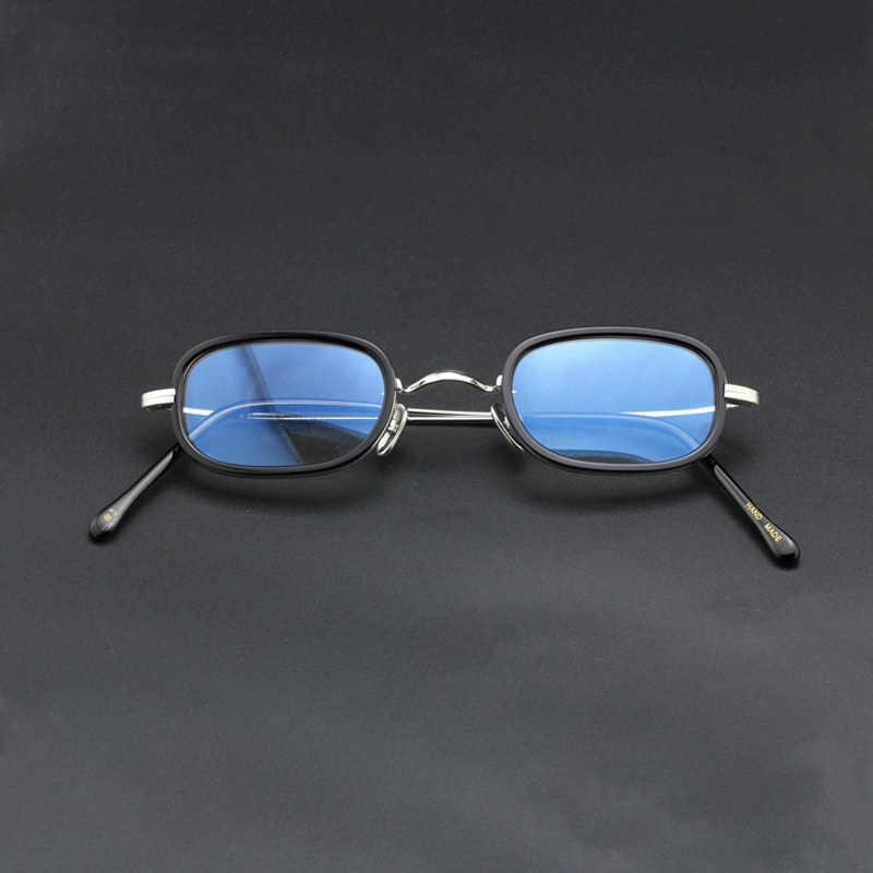 Near - sighted glasses frame male eyefemale ultra - light retro - titanium cellululu frame small face with height myopia 10165