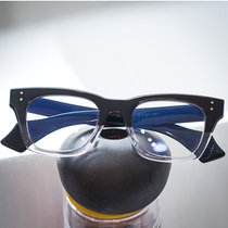 Thick frame glasses handmade glasses retro glasses frame black frame celluloid hand made glasses frame glasses frame men 1159
