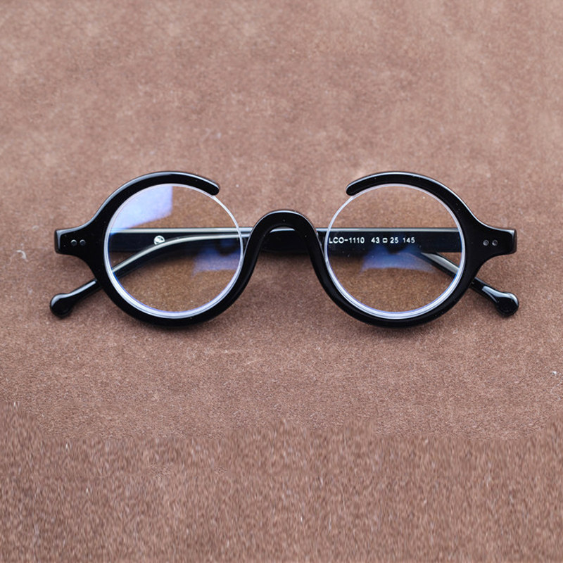 Large Glass Studio Personal Glasses Frame Men and Women with Aquatic myopia frame 1110