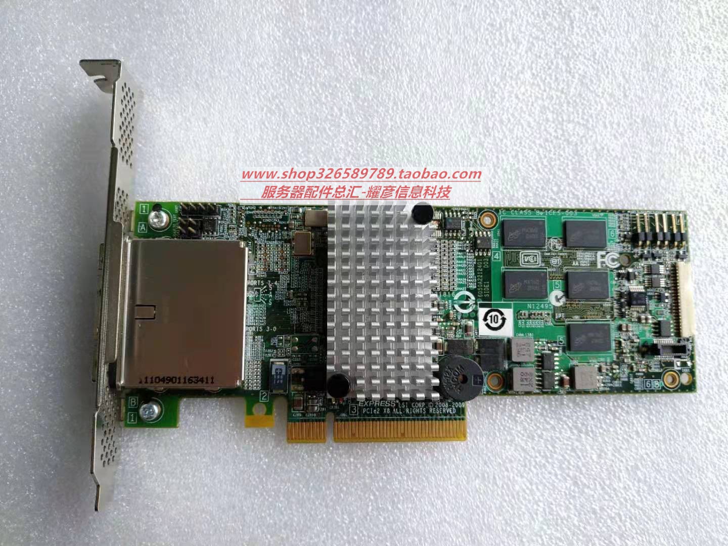3ware LSI 9750-8e SATA3 SSD External Disk Cabinet SAS Array Card