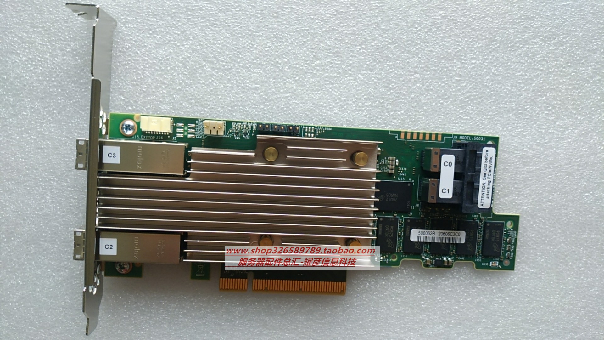 LSI SAS MegaRAID 9480-8i8e 05-50031-00 4GB Cache Array Card U 2 SSD