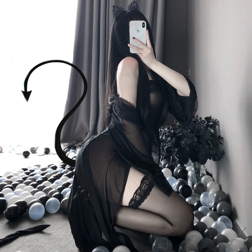 Прозрачное нижнее белье, сексуальная пижама, комплект, большой размер