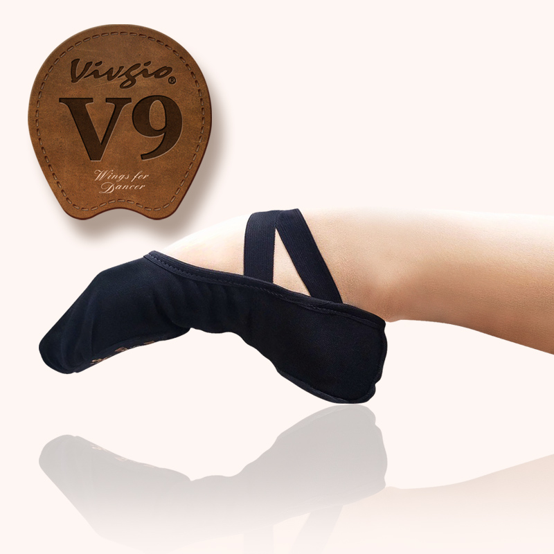 Vivgio Yizun Two Bottom Ballet Practice Shoes Black Lace-Free Full Elastic Soft Shoes Cat Claw Shoes Buy 4 Get 1 Free