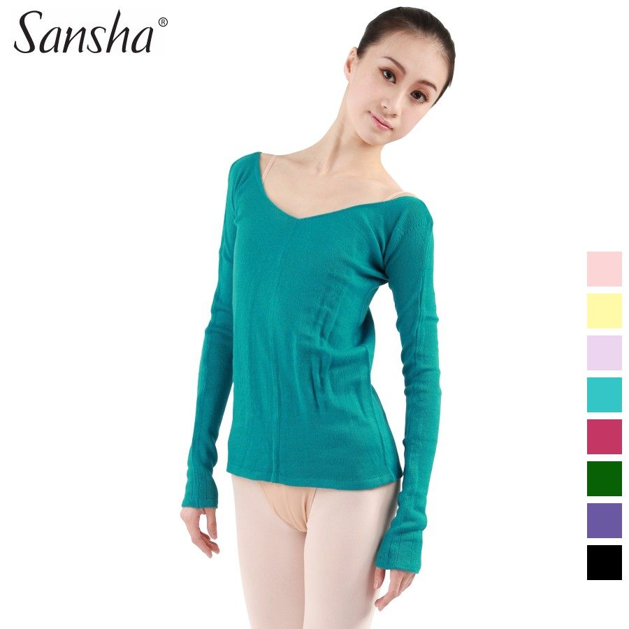 Vivgio Sansha Sansha Ballet Costume Warm Sweater Warm-up Sweater KVT9