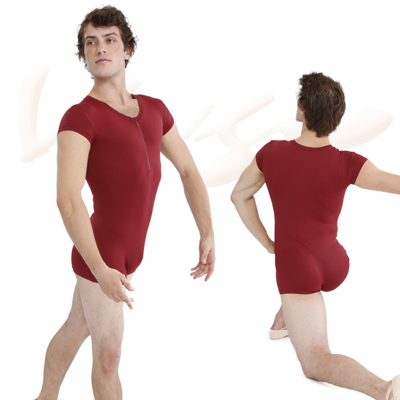 Vivgio Art Revered Male Style Ballet with trousers round collar half sleeve necklace with 30% 38501