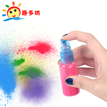 Childrens watercolor acrylic paint spray painting special spray bottle Press-type spray bottle fine mist spray bottle divided into bottles