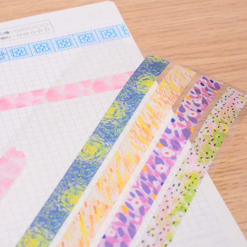 Morning light stationery and paper adhesive tape 4 into 18cm portable packaging AJD99507