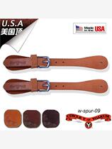 American imported CircleY Western-style spur belt Western denim wear-resistant strong and soft harness accessories