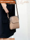Genuine Leather Small Bag for Women 2026 New Luxury Fashion Vertical Mobile Phone Bag Cowhide Multi-Layer Versatile Shoulder Crossbody Bag