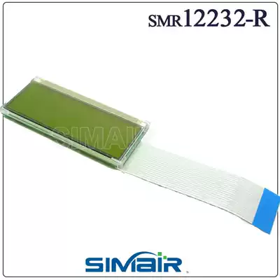 12232 barcode display 12232 LCD screen LCD12232 yellow screen 12232 ultra-thin display