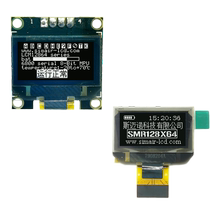 0 96 inch OLED display screen 12864 LCD screen module IIC pick up 12864 module provides principle picture blue