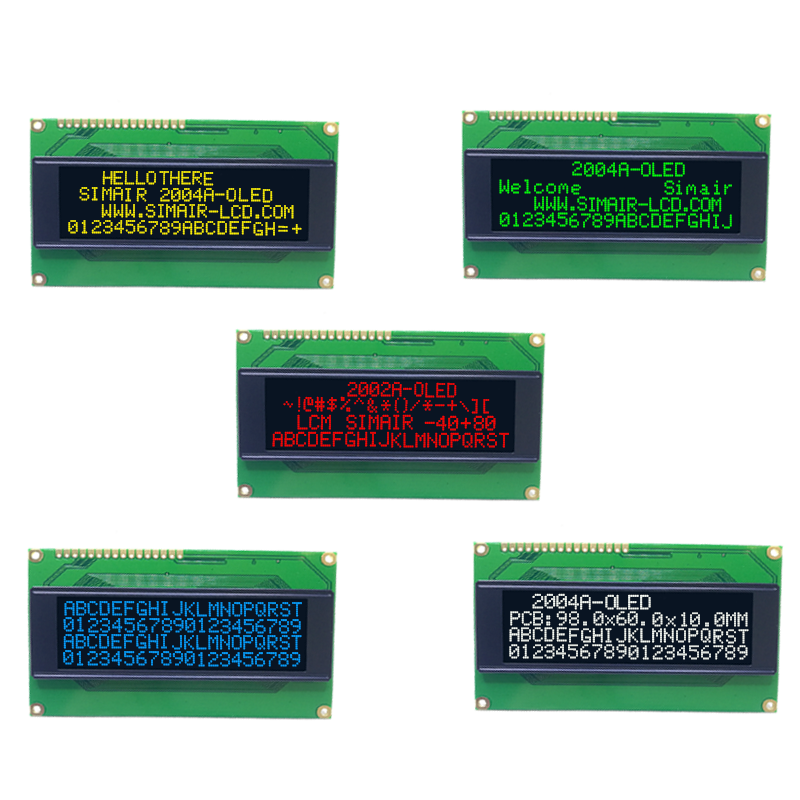 2004OLED High Contrast 2004 LCD Module OLED2004 Character Screen Module 2004 Serial Port