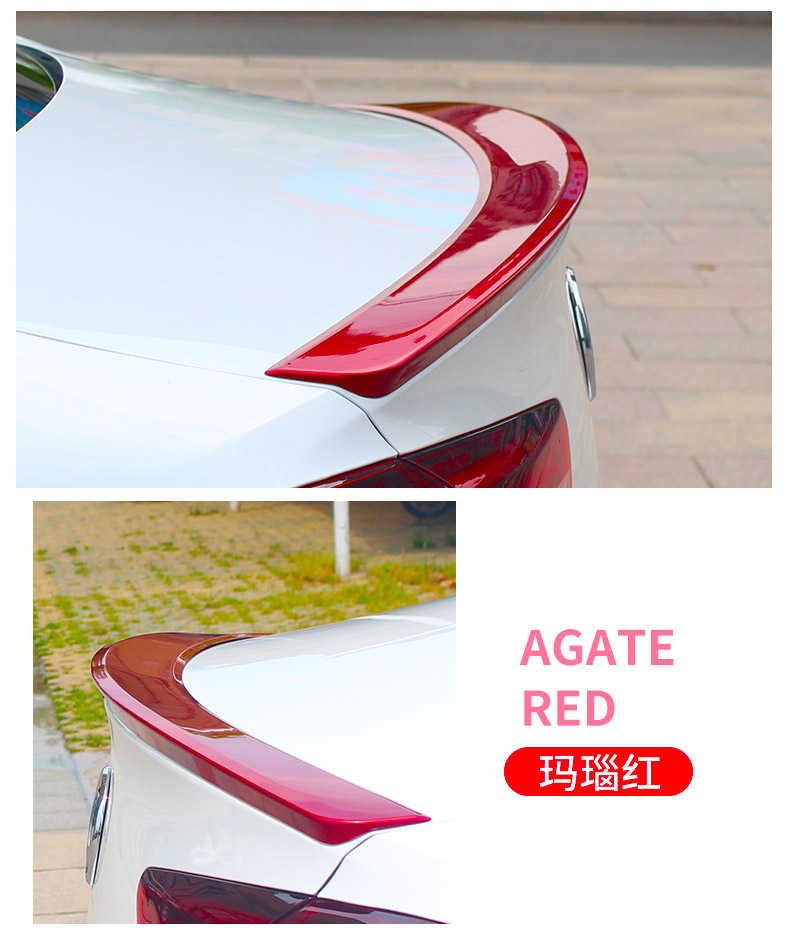 Buick 17 mới Regal sửa đổi đuôi đặc biệt sơn đuôi ABS 17 mới Regal sửa đổi đuôi miễn phí cánh lướt gió mazda 2
