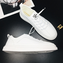 Mens Small White Shoes Spring Accessories Suit Men Shoes 2021 New Trends Unlacing Sloth Shoes Casual Board Shoes