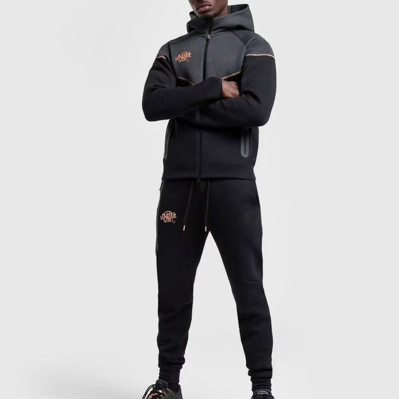 Ceiling David's New Central Cee Windrunner Syna Drill American-Style Sports Hoodie Set