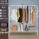 l không khí đẩy sàn một quạt nhỏ quần áo phòng quần áo di động cực sàn trong nhà chống trượt bên móc áo - Hệ thống giá giặt