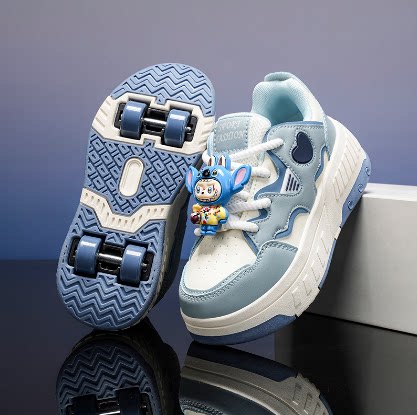 Four-Wheel Roller Shoes for Girls 2026 New Model Children's Detachable Roller Skating Sports Shoes Princess Girls Roller Shoes — 4