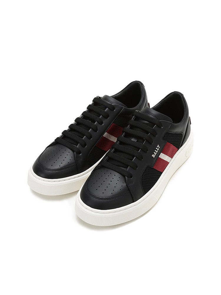 Bally Men's Lift Series Mesh Striped Thick-Soled Casual Sneakers Melys t