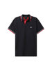 Hugo Boss Men's Cotton Small Logo Screen-Printed Slim-Fit Short-Sleeve Polo Shirt 50469245