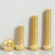Brass cross round head screw 818 disk head M2M2.5M3M4M5M6M8*x14x18x22x45x50x60