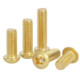 Brass cross round head screw 818 disk head M2M2.5M3M4M5M6M8*x14x18x22x45x50x60