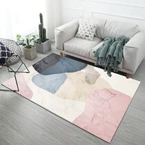 Bedroom girl ins wind living room home warm bedside carpet dirt-resistant and easy to take care of Nordic large-area carpet summer