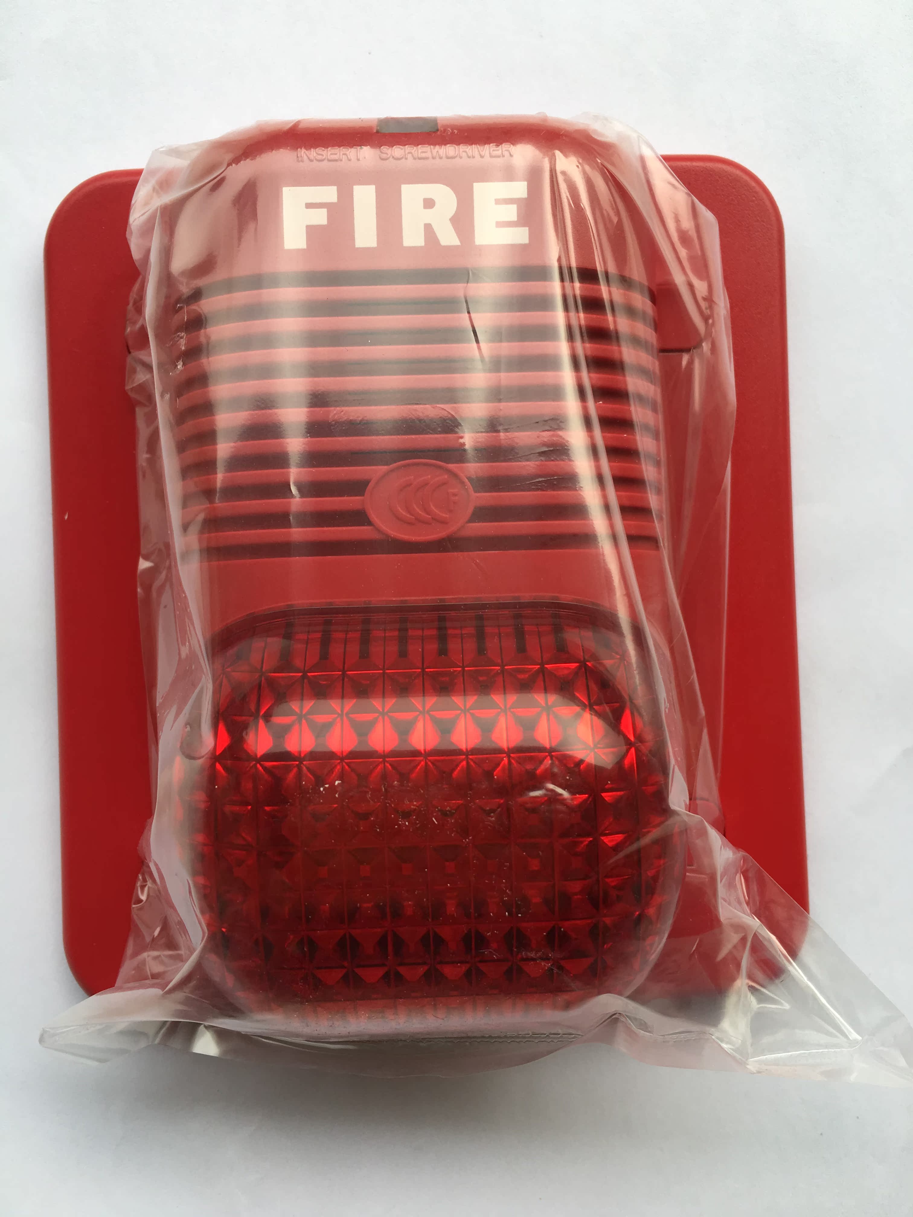 NOTIFIER NOTIER SOUND AND LIGHT SIREN P900 Non-coding Seussel audible and visual alarm 24V