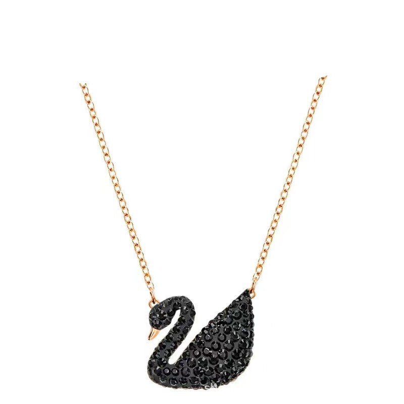 Black Swan (Large) Necklace Pendant Accessory High-End Light Luxury Sophisticated Women's Model 2026 New Light Luxury Niche Black Swan (Large) Necklace Pendant Accessory High-End Light Luxury Sophisticated Women's Model 2026 New Light Luxury Niche