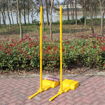 Mobile all-cast iron badminton rack post Luxury competition leisure indoor and outdoor arena with direct sales to send nets