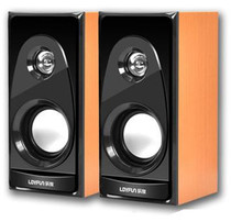 LOYFUN Lok put H1900 wood-computer speaker Home Horn Mobile Phone Desktop Notebook Universal Low Soundgun