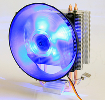 Polar Bear Double Heat Pipe Blue Light 115X AMD CPU Fan Multiplatform Ultra Silent CPU Radiator Fan