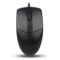 Original Fitted USB Wired Mouse Round Mouth Mouse Desktop Computer Notebook Home Office Line Length 1 8 m