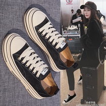 Sails Shoes Women 2022 Summer New Black Shoes Small Whiteboard Shoes ins Chains Thin Breathable Women Shoes Summer