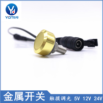 Creative fashion table lamp dressing makeup mirror bathroom mirror wash bench led mirror light with touch sensor switch