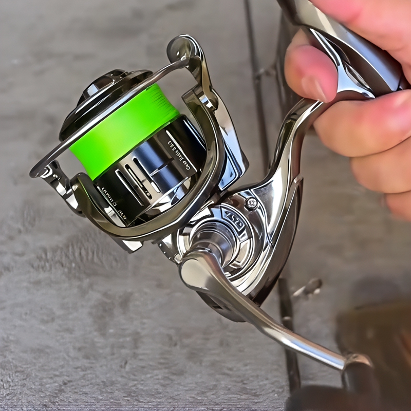Domestic Wanquishi Stella Long-Distance Spinning Reel, All-Metal Slanted Spool, Ultra-Light, Gapless Screw-In Handle