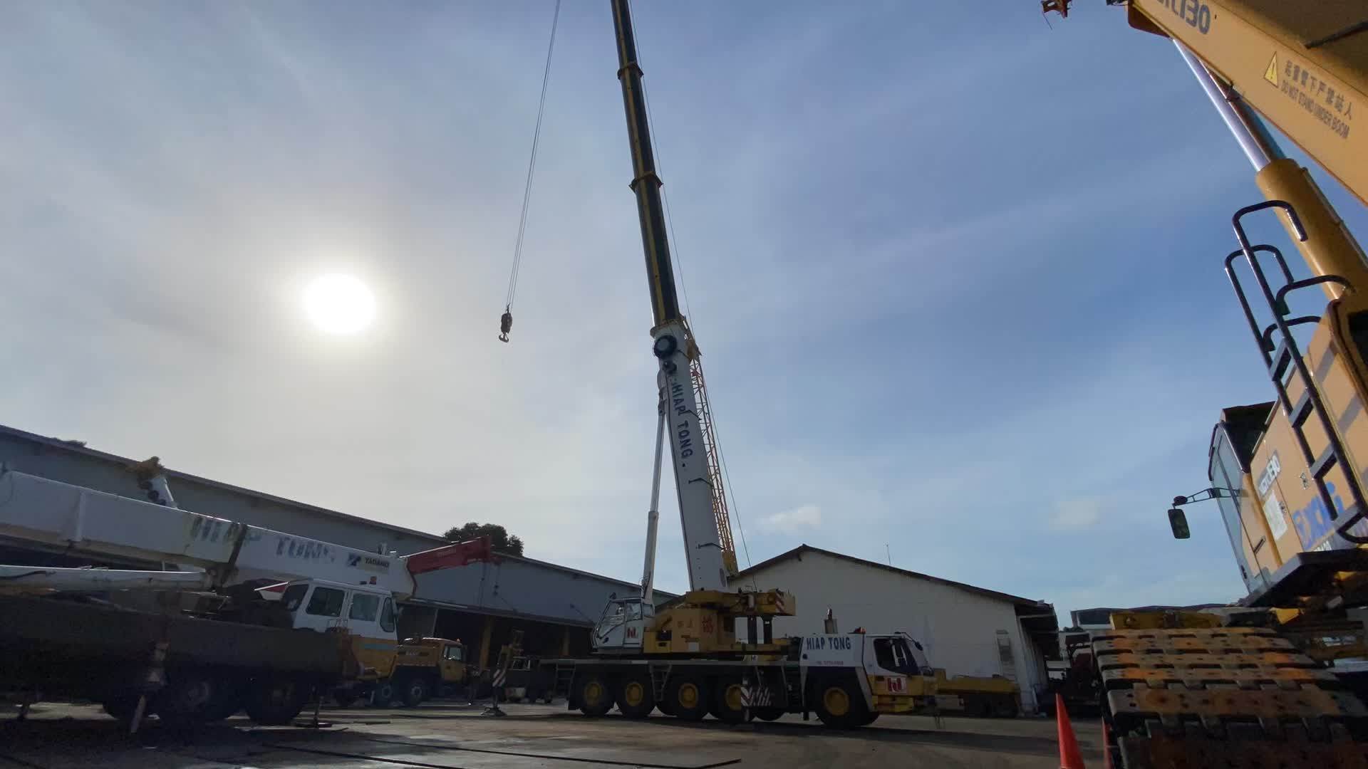 Good Condition Used Mobile Crane Manitowoc Gmk5220 With Diesel Engine